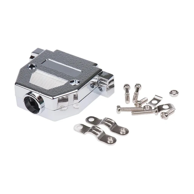 MH Connectors MHCCOV-25SC-MP Series ABS Straight D-Sub Backshell 25 Way Strain Relief MHCCOV-25SC-MP