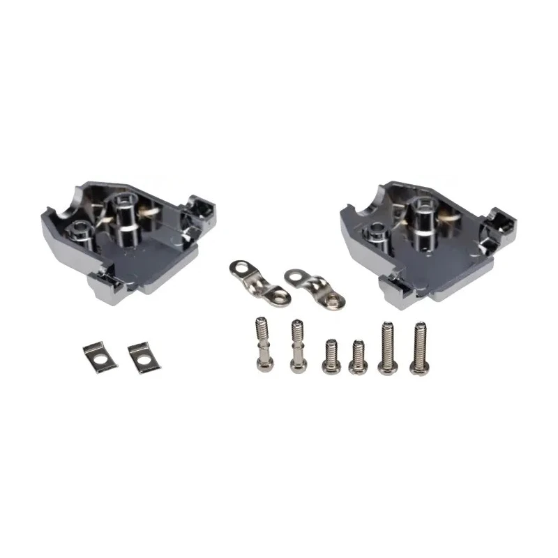 MH Connectors MHCCOV-MP Series ABS Straight D-Sub Backshell, 15 Way Strain Relief MHCCOV-15SC-MP