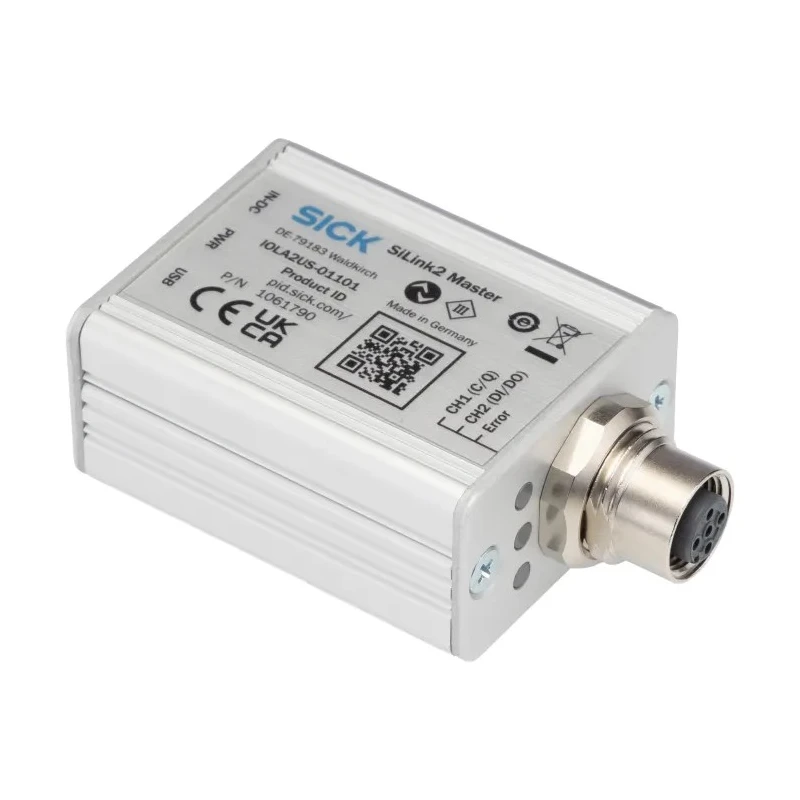 SICK IOLA Series Sensor Box, 2 Port, USB2.0 Interface, IP20, Model IOLA2US-01101 (SiLink2 Master)
