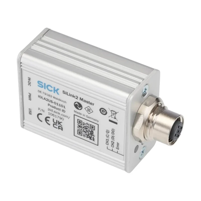 SICK IOLA Series Sensor Box, 2 Port, USB2.0 Interface, IP20, Model IOLA2US-01101 (SiLink2 Master)