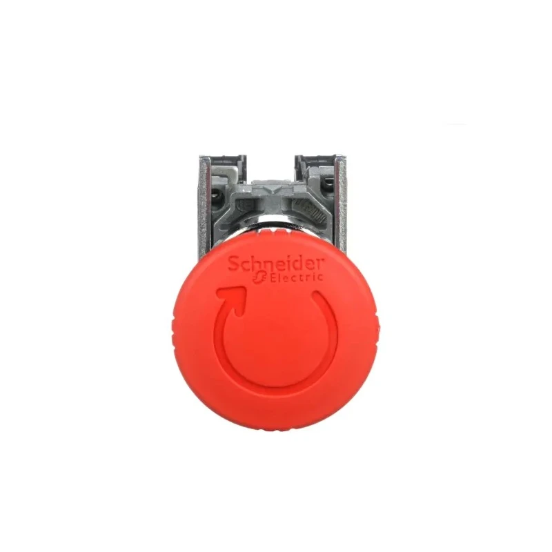 Schneider Electric Harmony XB4 Series Twist Release Emergency Stop Push Button, Panel Mount, 22 mm Cutout, SPDT XB4BS8445