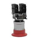 Schneider Electric Harmony XB4 Series Twist Release Emergency Stop Push Button, Panel Mount, 22 mm Cutout, SPDT XB4BS8445