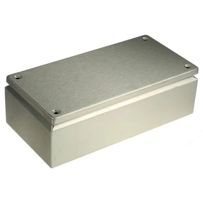 Rittal KL Series 304 Stainless Steel Terminal Box, IP66 Protection, 300 mm x 400 mm x 120 mm 1530010