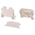 Weidmüller WDU Series DIN Rail Terminal Block Dark Beige, 2.5mm² Cable CSA, 24A Current, 800V, 1-Level Screw 1781720000