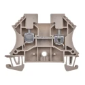 Weidmüller WDU Series DIN Rail Terminal Block Dark Beige 4mm² 1-Level Screw ATEX 1781730000