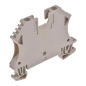 Weidmüller WDU Series DIN Rail Terminal Block Dark Beige 4mm² 1-Level Screw ATEX 1781730000