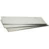 RS PRO Metal Shelf 430 mm x 1015 mm x 2000 mm Grey 424-5544