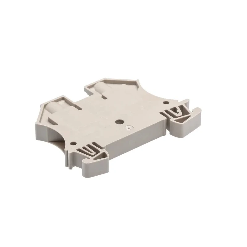 Weidmüller WDU Series DIN Rail Terminal Block Dark Beige 6mm² 1-Level Screw IECEx/ATEX 1781740000