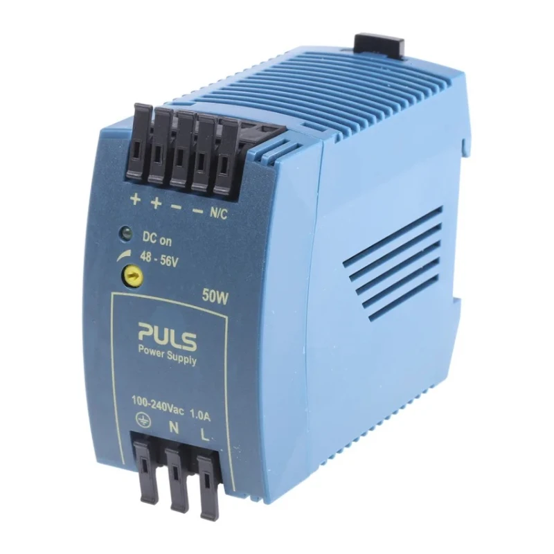 PULS MiniLine MLY Switched Mode DIN Rail Power Supply 240V AC Input 56V DC 1.05A Output 50W ML50.105