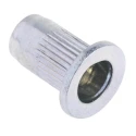 RS PRO Plain Steel Threaded Insert M4 Size 9 mm Diameter 6 mm Fixing Hole 11.3 mm Depth 425-7531