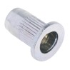 RS PRO Plain Steel Threaded Insert M4 Size 9 mm Diameter 6 mm Fixing Hole 11.3 mm Depth 425-7531