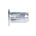RS PRO Plain Steel Threaded Insert M4 Size 9 mm Diameter 6 mm Fixing Hole 11.3 mm Depth 425-7531