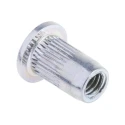 RS PRO Plain Steel Threaded Insert M4 Size 9 mm Diameter 6 mm Fixing Hole 11.3 mm Depth 425-7531