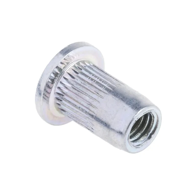 RS PRO Plain Steel Threaded Insert M4 Size 9 mm Diameter 6 mm Fixing Hole 11.3 mm Depth 425-7531