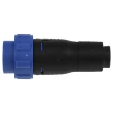 Bulgin Circular Connector 4 Contacts Cable Miniature Plug Male IP68 Buccaneer 400 Series PX0410/04P/4550