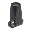 HARTING HAN HPR Range Heavy Duty Power Connector Hood Die Cast Zinc Body IP65 IP68 Top Cable Entry 3A 19400030400