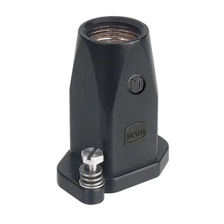 HARTING HAN HPR Range Heavy Duty Power Connector Hood Die Cast Zinc Body IP65 IP68 Top Cable Entry 3A 19400030400