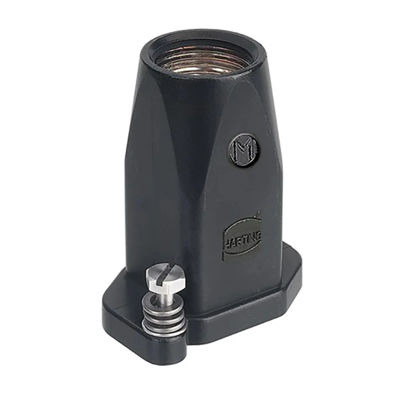 HARTING HAN HPR Range Heavy Duty Power Connector Hood Die Cast Zinc Body IP65 IP68 Top Cable Entry 3A 19400030400