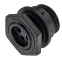 Bulgin Circular Connector Miniature, 4 Contacts, Front Mount Plug, Male, IP68, Buccaneer 400 Series PX0412/04P