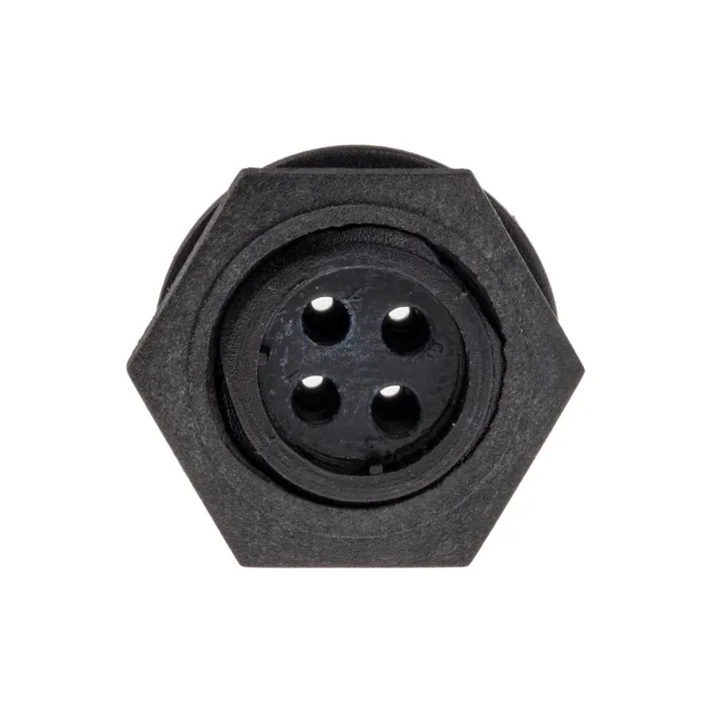 Bulgin Circular Connector Miniature, 4 Contacts, Front Mount Plug, Male, IP68, Buccaneer 400 Series PX0412/04P