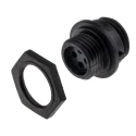Bulgin Circular Connector Miniature, 4 Contacts, Front Mount Plug, Male, IP68, Buccaneer 400 Series PX0412/04P