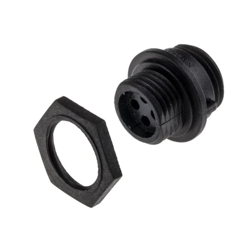 Bulgin Circular Connector Miniature, 4 Contacts, Front Mount Plug, Male, IP68, Buccaneer 400 Series PX0412/04P