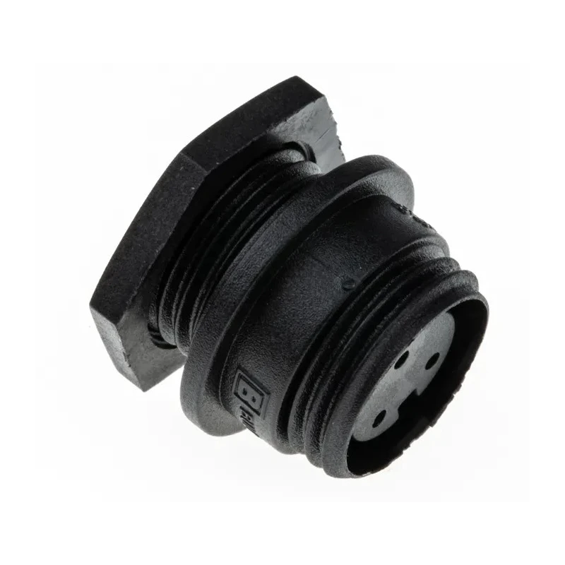 Bulgin Circular Connector, 3 Contacts, Front Mount, Miniature Socket, Female, IP68, Buccaneer 400 Series PX0412/03S