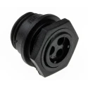 Bulgin Circular Connector, 3 Contacts, Front Mount, Miniature Socket, Female, IP68, Buccaneer 400 Series PX0412/03S