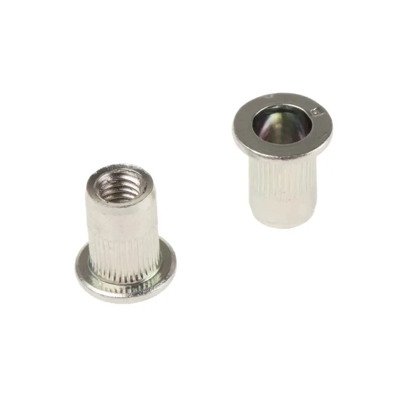 Böllhoff Plain Steel Threaded Insert M6 Flange Diameter 13 mm Fixing Hole Diameter 9 mm Depth 14.5 mm 23307060230