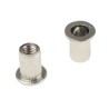 Böllhoff Plain Steel Threaded Insert M6 Flange Diameter 13 mm Fixing Hole Diameter 9 mm Depth 14.5 mm 23307060230