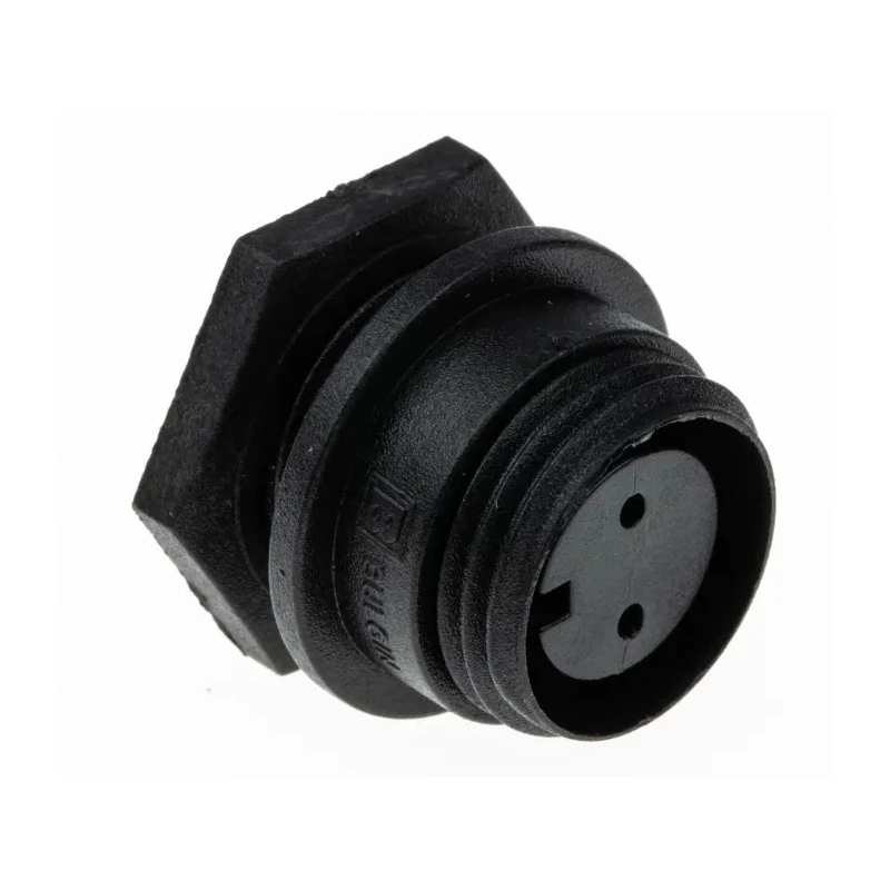 Bulgin Circular Connector, 2 Contacts, Front Mount, Miniature Socket, Female, IP68, Buccaneer 400 Series PX0412/02S