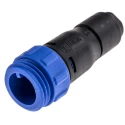Bulgin Circular Connector Miniature Cable Plug, Male, 2 Contacts, 8A, 250V, IP68 Buccaneer 400 Series PX0411/02P/5560