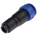Bulgin Circular Connector Miniature Cable Plug, Male, 2 Contacts, 8A, 250V, IP68 Buccaneer 400 Series PX0411/02P/5560
