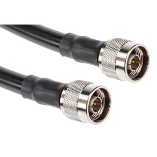 RS PRO High Performance 1 m RG214 50 Ω Brown Fluorinated Ethylene Propylene Jacket Coaxial Cable RG214