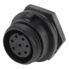 Bulgin Buccaneer 400 Series Circular Connector 8 Contacts Front Mount Socket Female IP68 125V 5A PX0412/08S