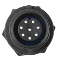 Bulgin Buccaneer 400 Series Circular Connector 8 Contacts Front Mount Socket Female IP68 125V 5A PX0412/08S