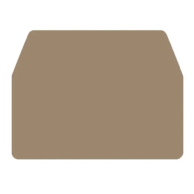Weidmüller W Series End Cover for Use with DIN Rail Terminal Blocks 1754190000