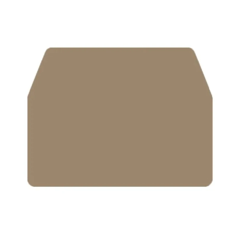 Weidmüller W Series End Cover for Use with DIN Rail Terminal Blocks 1754190000