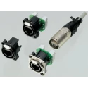Neutrik EtherCon Series RJ45 Connector Female Cable Cat5 Unshielded Straight 1 Port 8 Way NE8FAV-YK