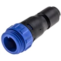 Bulgin Circular Connector Miniature 4 Contacts Cable Plug Male IP68 Buccaneer 400 Series PX0411/04P/4550
