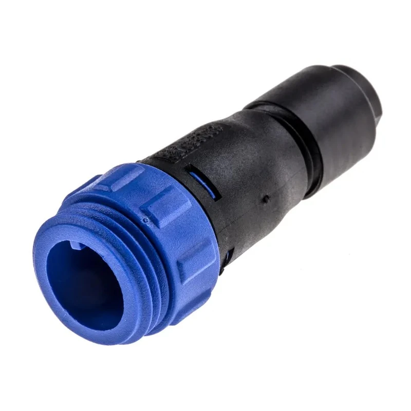 Bulgin Circular Connector Miniature 4 Contacts Cable Plug Male IP68 Buccaneer 400 Series PX0411/04P/4550