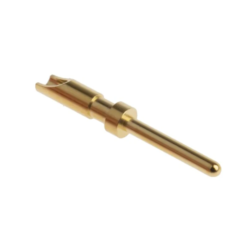 Bulgin Male Solder Circular Connector Contact Buccaneer 400 / Buccaneer 4000 Series, 5A Current, 125V AC, Gold SA3348/1