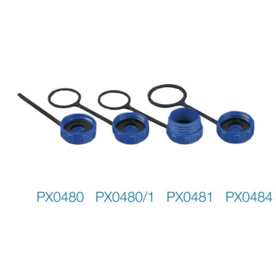 Bulgin Buccaneer 400 Series Circular Connector Dust Cap IP68 Rated with Gold Plated Finish 