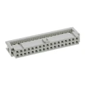HARTING 34-Way IDC Connector Female for Cable, 2 Row, 2.5A, 320V AC, Gold Plated Contacts, SEK 18 Series 09185346803