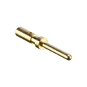Bulgin Male Crimp Circular Connector Contact 2.5 mm Gold Plated Copper Alloy SA3348