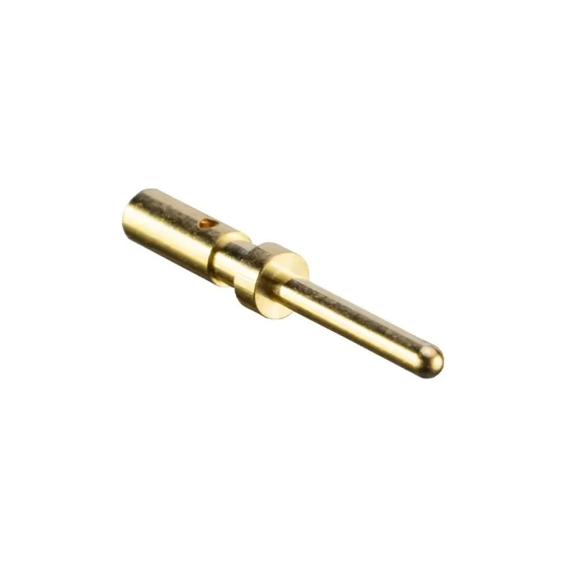 Bulgin Male Crimp Circular Connector Contact 2.5 mm Gold Plated Copper Alloy SA3348