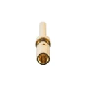 Bulgin Male Crimp Circular Connector Contact 2.5 mm Gold Plated Copper Alloy SA3348