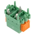 Phoenix Contact PCB Terminal Block SDC 2.5/ 3-PV-5.0-ZB Series Straight 3 Contacts, 5 mm Pitch, 12A, 320V 1864040