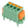 Phoenix Contact SDC 2.5/ 4-PV-5.0-ZB Series Straight PCB Terminal Block, 4 Contacts, 5 mm Pitch, 320V, 12A 1864053