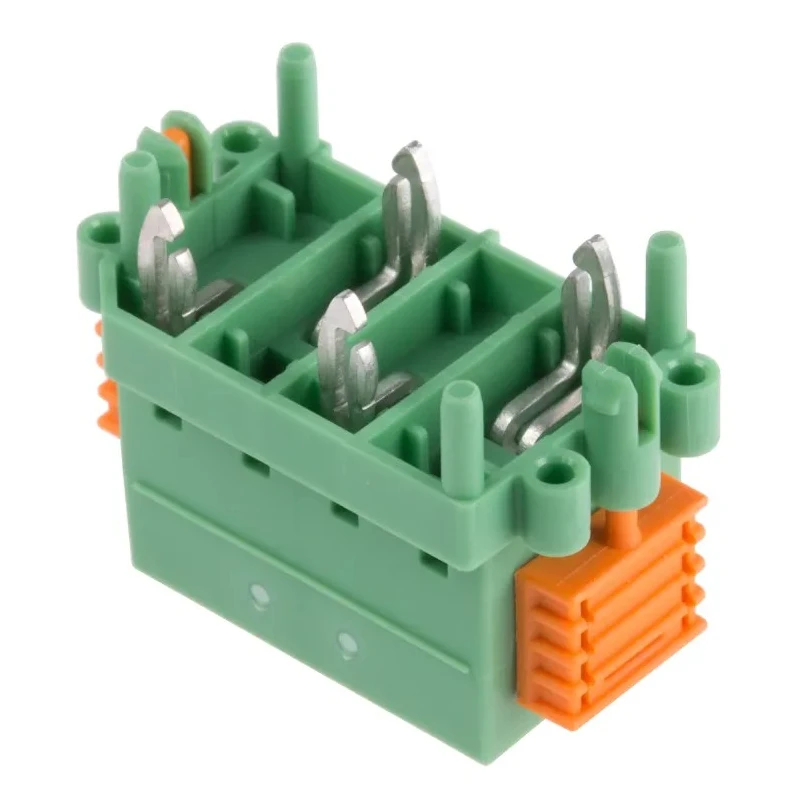 Phoenix Contact SDC 2.5/ 4-PV-5.0-ZB Series Straight PCB Terminal Block, 4 Contacts, 5 mm Pitch, 320V, 12A 1864053